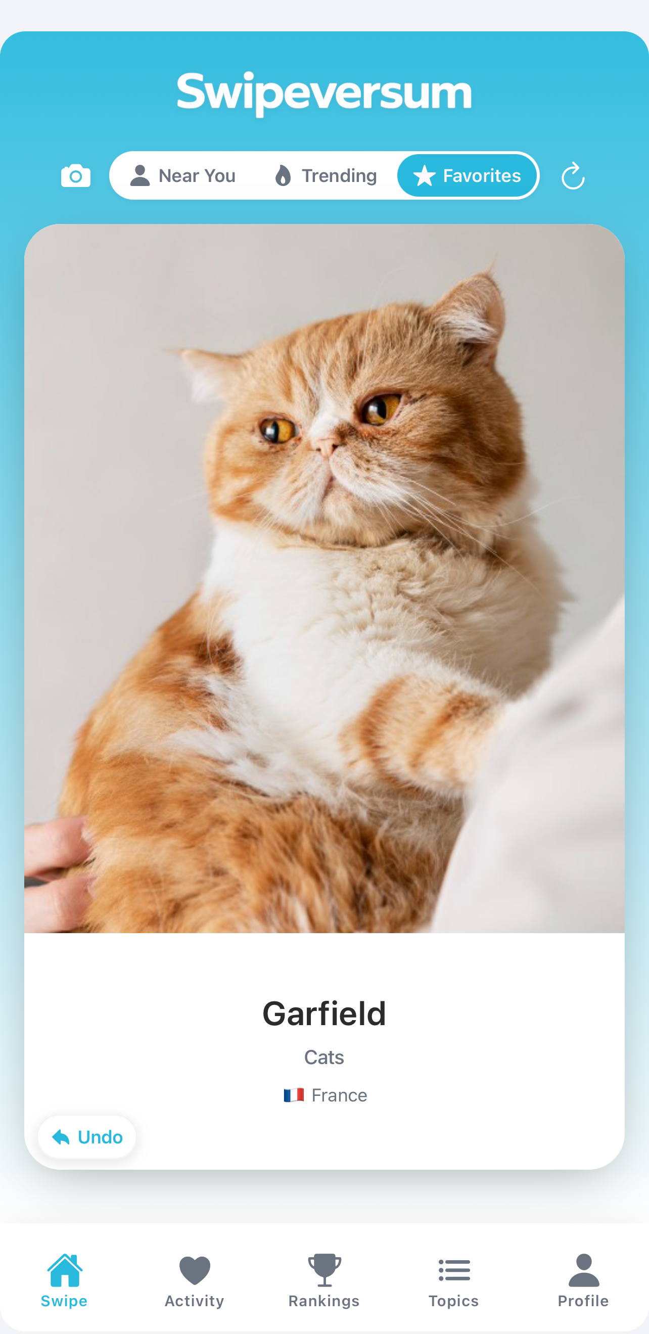 Swipeversum on iPhone